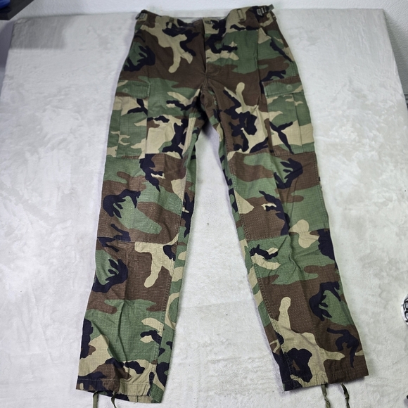 U.S. Army Other - Vintage Military Cargo Pants Mens Medium Long Trousers Weather Woodland Combat